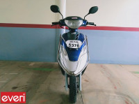 Blue TVS Scooty Pep