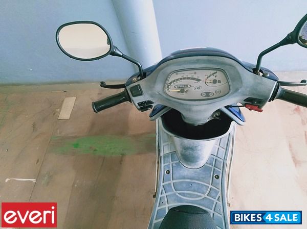 Blue TVS Scooty Pep