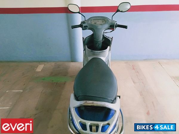 Blue TVS Scooty Pep