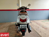 White Suzuki Access 125 Special Edition