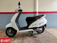 White Honda Activa