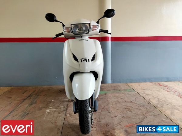 White Honda Activa White Honda Activa