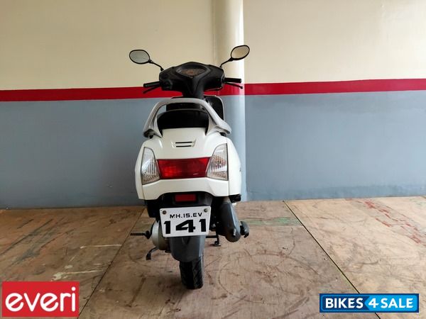 White Honda Activa White Honda Activa