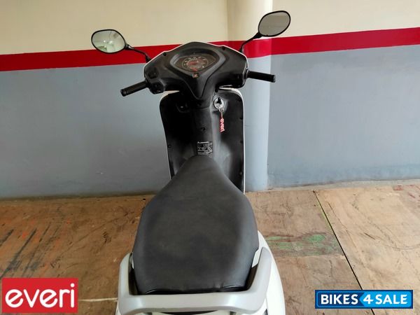 White Honda Activa White Honda Activa