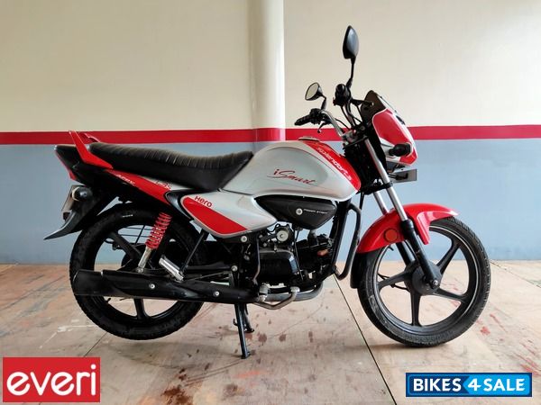 Red And Silver Hero Splendor iSmart 110