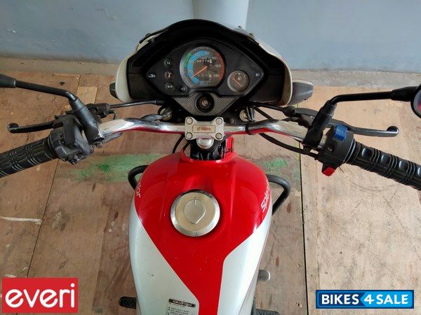 Red And Silver Hero Splendor iSmart 110