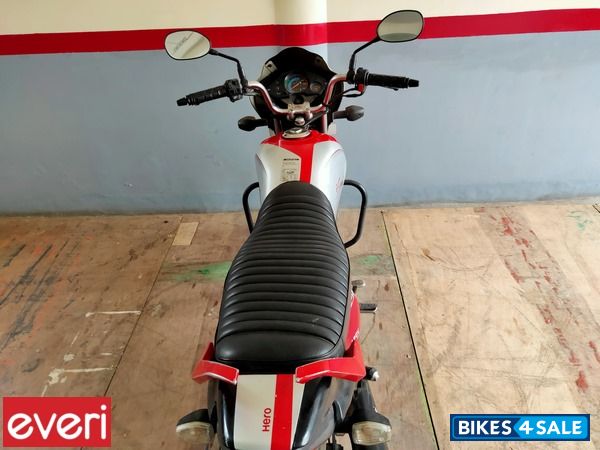 Red And Silver Hero Splendor iSmart 110