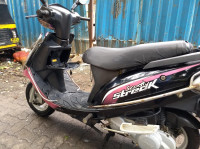 Black Pink TVS Scooty Streak