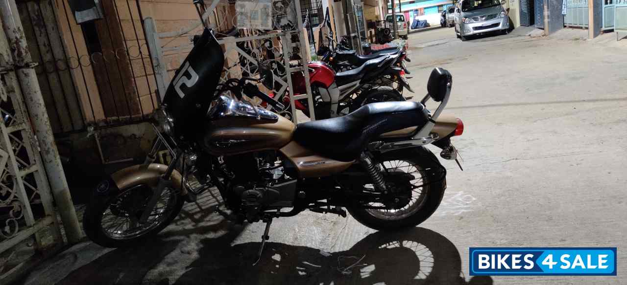 Golden Bajaj Avenger 220 DTS-i
