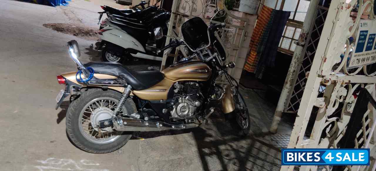 Golden Bajaj Avenger 220 DTS-i