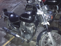 Matte Black Royal Enfield Thunderbird