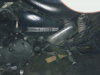 Matte Black Royal Enfield Thunderbird