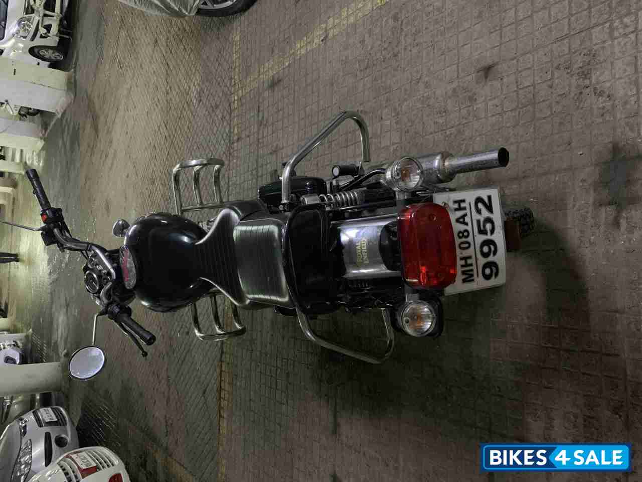 Black Royal Enfield Bullet Electra