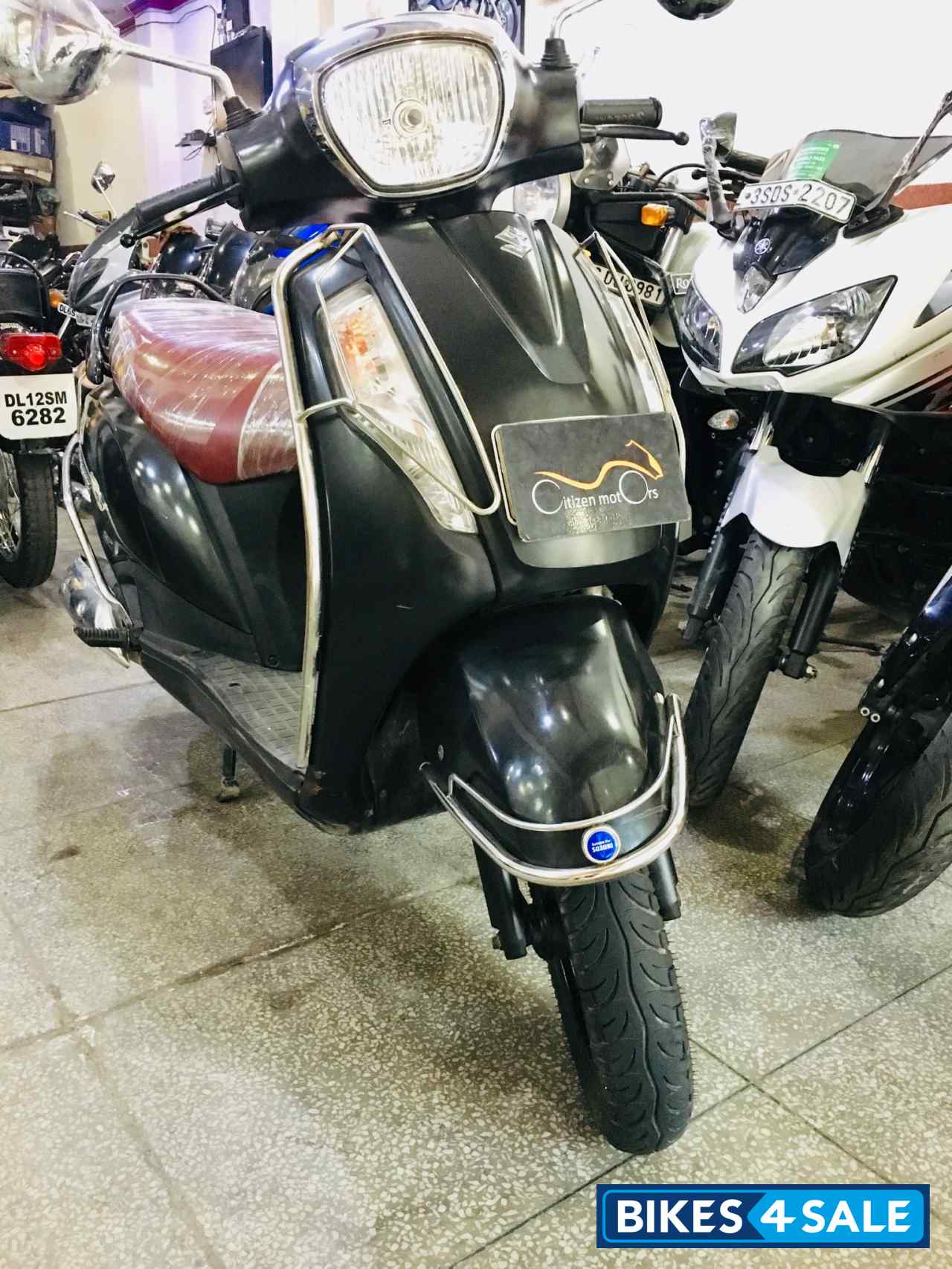 Matt Black Suzuki Access 125 Special Edition