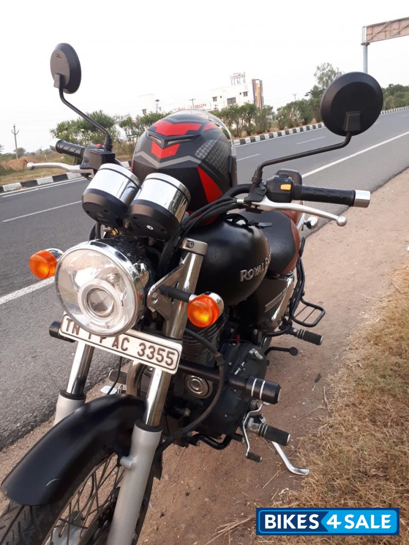 Matblack Royal Enfield Thunderbird 350