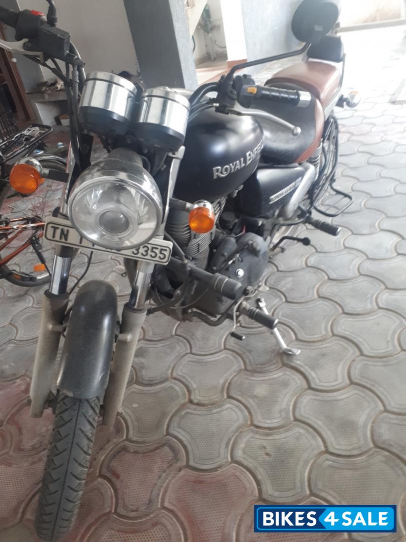 Matblack Royal Enfield Thunderbird 350