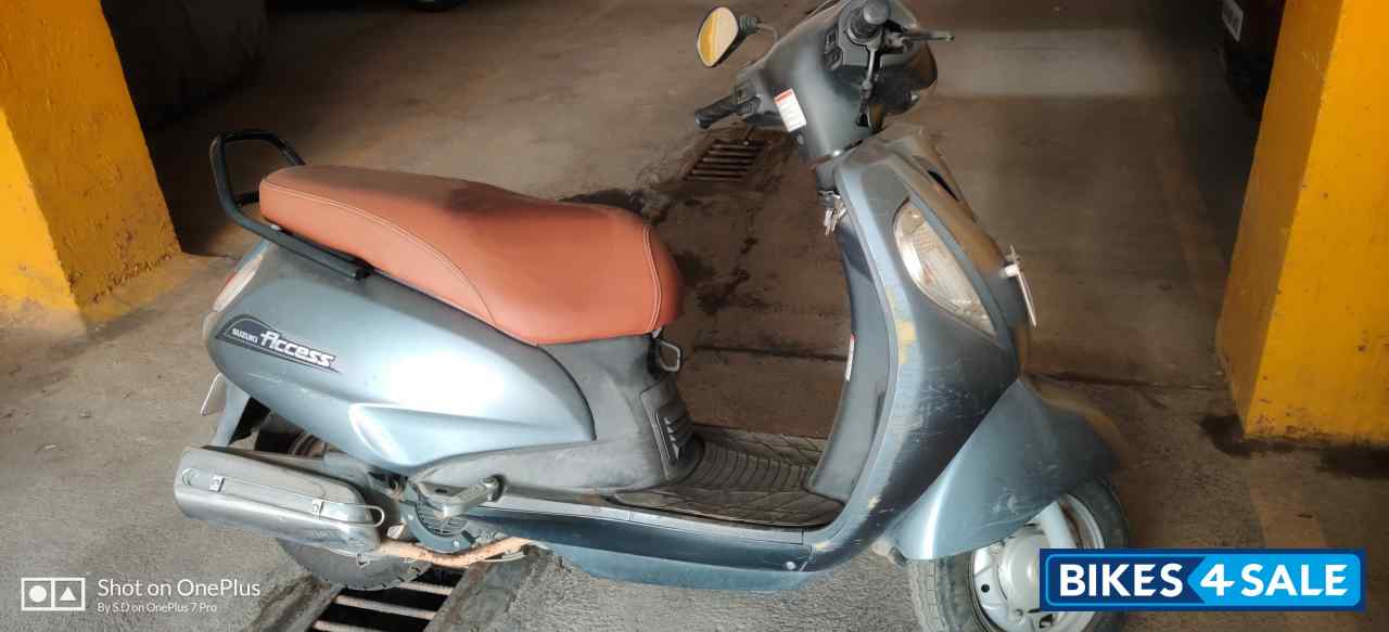 Silver Suzuki Access 125