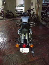 Silver Royal Enfield Classic 500