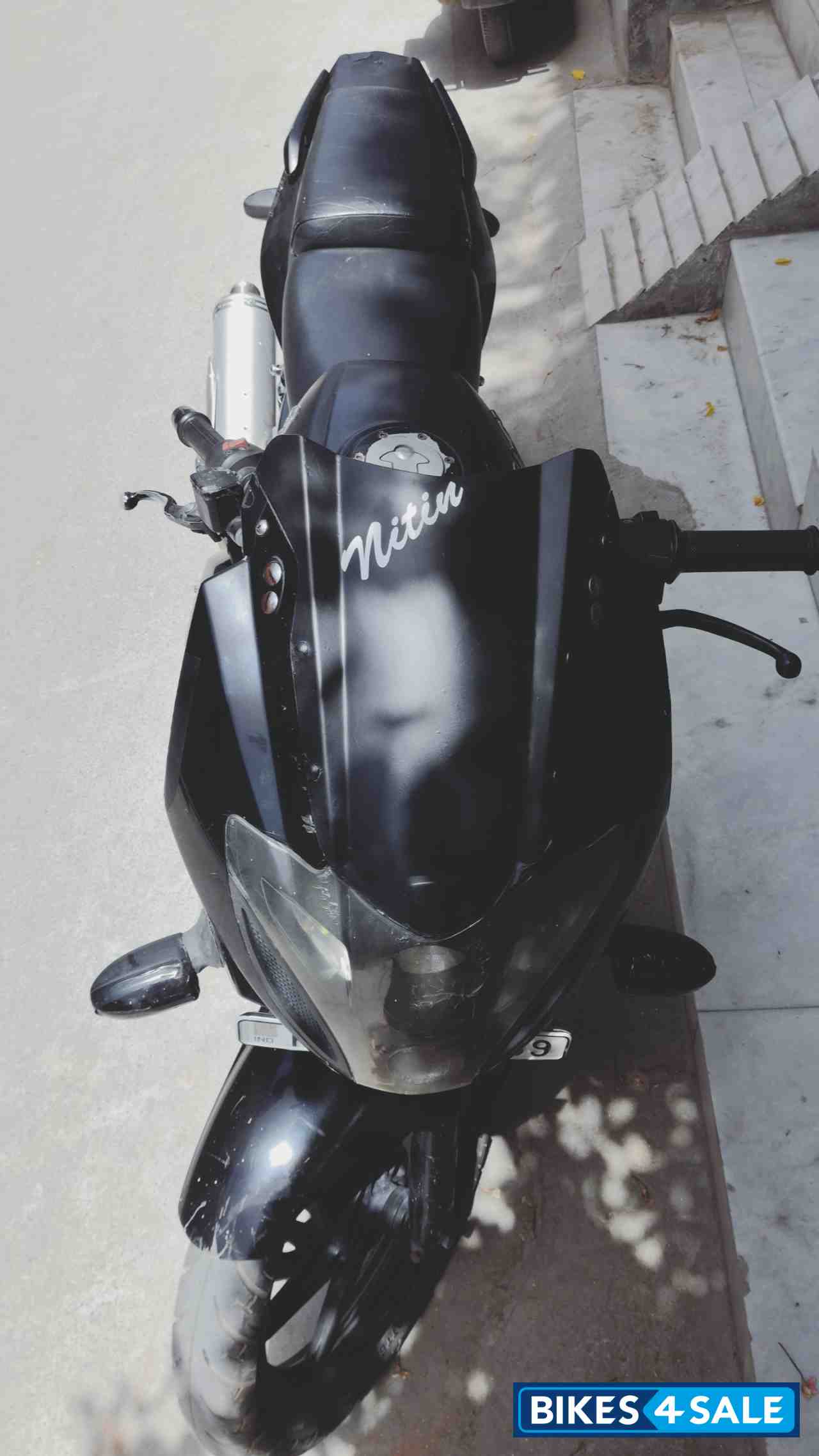 Black Bajaj Pulsar 220 DTSi