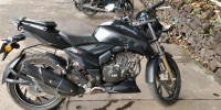 Matte Black TVS Apache RTR 200 4V