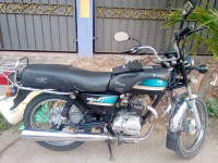 Blue And Black Bajaj Boxer
