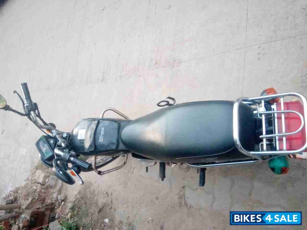 Blue And Black Bajaj Boxer