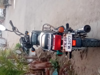 Blue And Black Bajaj Boxer