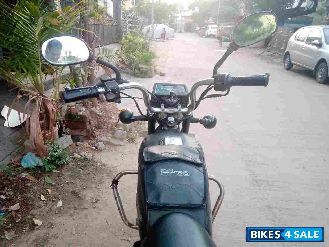 Blue And Black Bajaj Boxer