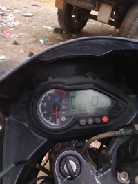 Ebony Black Bajaj Pulsar 220F