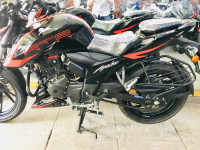 Black TVS Apache RTR 200 4V ABS Race Edition 2.0