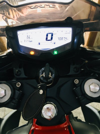 Black TVS Apache RTR 200 4V ABS Race Edition 2.0