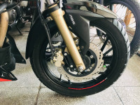 Black TVS Apache RTR 200 4V ABS Race Edition 2.0