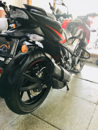 Black TVS Apache RTR 200 4V ABS Race Edition 2.0