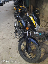 Blue With Yellow Sticker Honda CB Shine SP