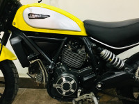 Yellow Ducati Scrambler Icon
