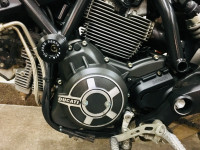 Yellow Ducati Scrambler Icon