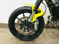 Yellow Ducati Scrambler Icon