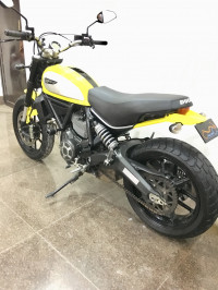 Yellow Ducati Scrambler Icon