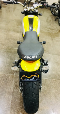 Yellow Ducati Scrambler Icon
