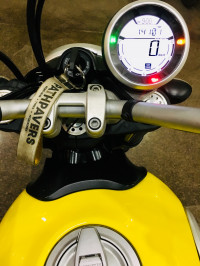 Yellow Ducati Scrambler Icon