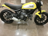 Yellow Ducati Scrambler Icon