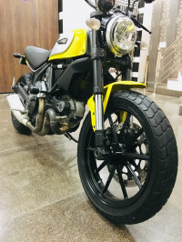 Yellow Ducati Scrambler Icon