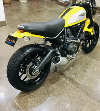 Yellow Ducati Scrambler Icon