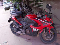 Red Bajaj Pulsar RS 200 ABS