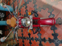 Maroon Royal Enfield Classic 500