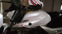 White Yamaha SZ-R