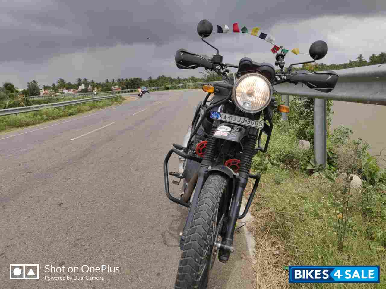 Black Royal Enfield Himalayan