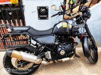 Black Royal Enfield Himalayan