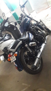 Blue Royal Enfield Thunderbird 350