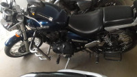 Blue Royal Enfield Thunderbird 350